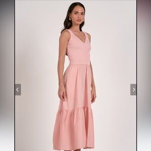 Elan Pink Sleeveless Dress